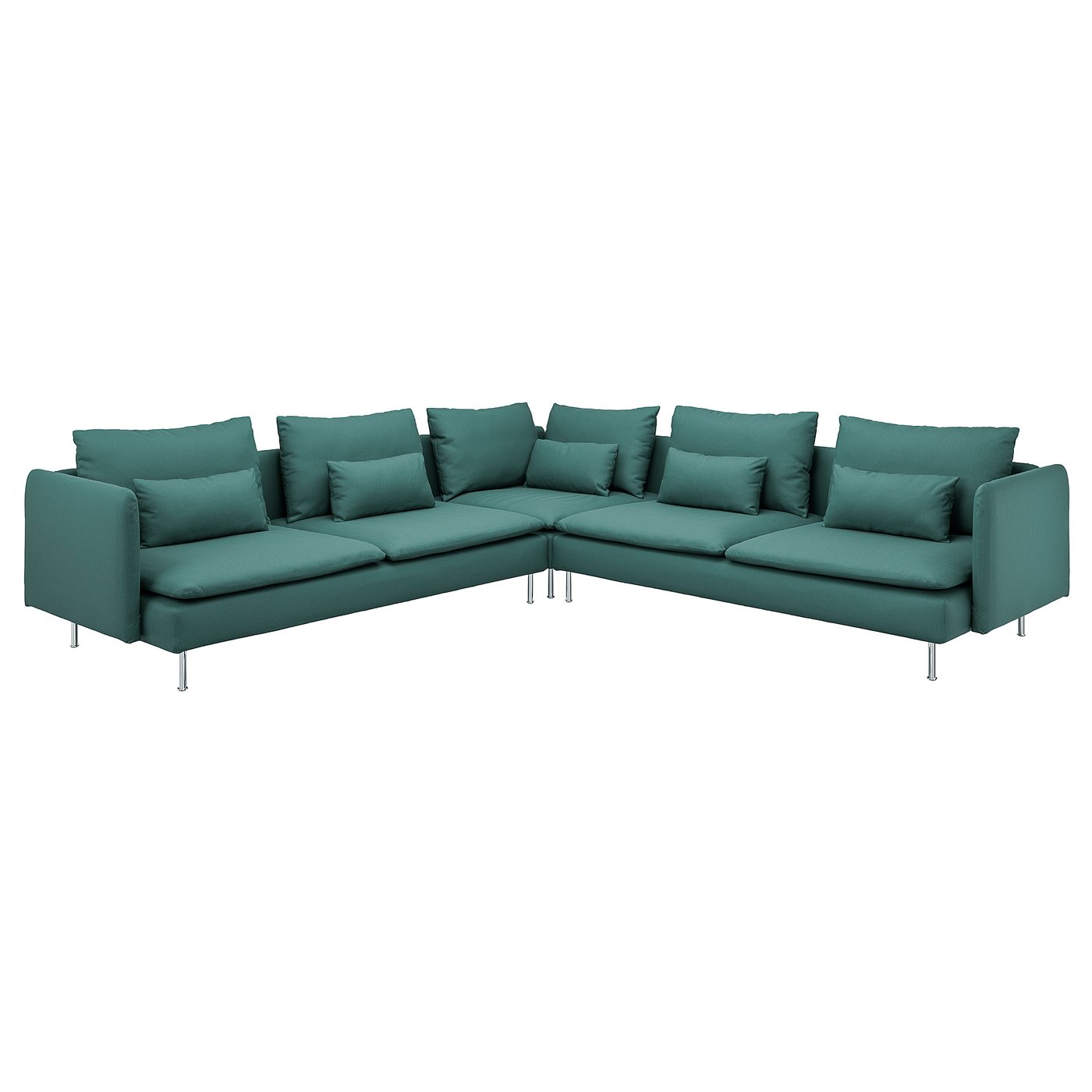 SÖDERHAMN corner sofa, 6-seat, Kelinge rust - IKEA