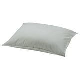 SOLFIBBLA Pillowcase, white green/stripe, 50x60 cm