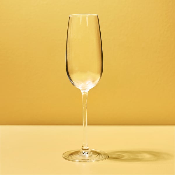 STORSINT Champagne glass, clear glass, 22 cl