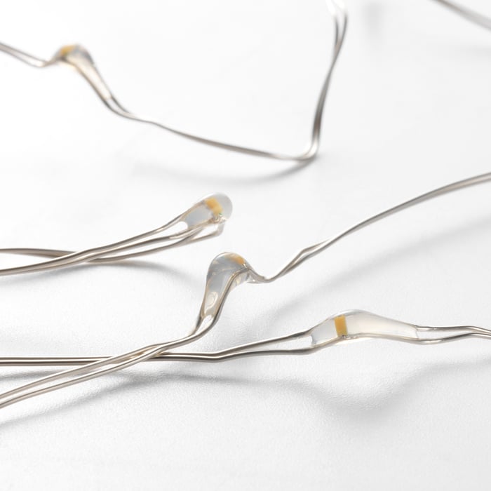 STRÅLA LED lighting chain with 40 lights batteryoperated IKEA