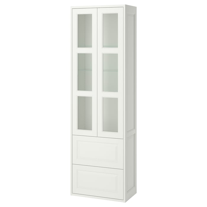 TÄNNFORSEN high with doors/drawers, white, 60x35x195 cm IKEA