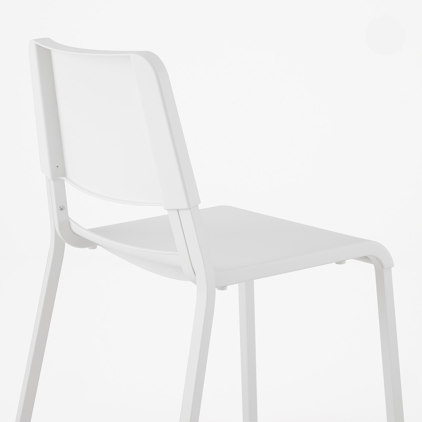 新品未開封　IKEA TEODORES テオドレス　ホワイト　チェア　2脚セット TEODORES Chair, white, Tested for: 110 kg - IKEA