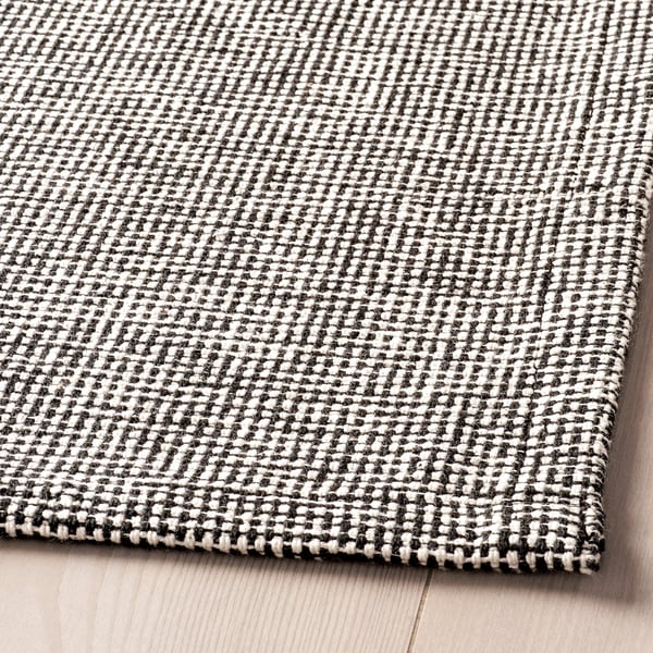 TIPHEDE Tapis tissé plat, gris, blanc, 155x220cm. Magasinez ici - IKEA CA