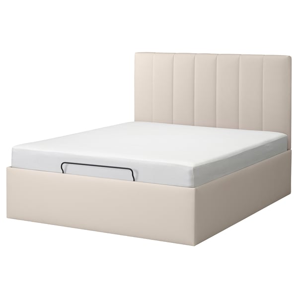 TJÅLLE Headboard, Bomstad white, 160 cm