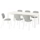 TONSTAD / VIHALS Table and 6 chairs