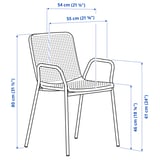 Illustration with measurements for the product: TORPARÖ.