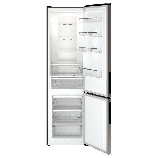 Valgang Fridge Freezer Ikea 700 Freestanding Black Stainless Steel Colour 246 83 L Ikea