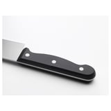 High-quality knife with ergonomic black handle and sharp stainless steel blade.