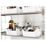 VARIERA Box, white, 24x17 cm