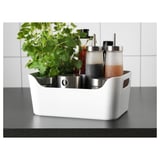 VARIERA Box, white, 24x17 cm