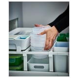 VARIERA Box, white, 24x17 cm