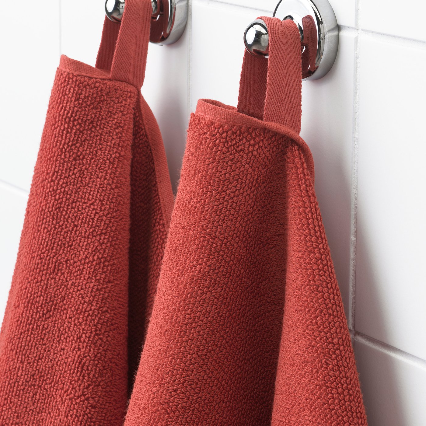 VIKFJÄRD Bath towel red IKEA