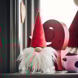 VINTERFINT Decoration, Santa Claus red, 19 cm