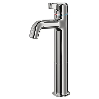 A VOXNAN chrome faucet with a sleek, modern design, featuring a single lever handle.