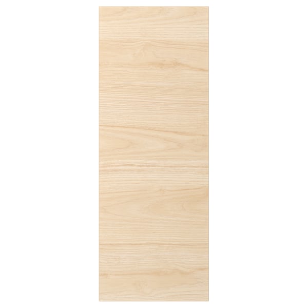 Porta ASKERSUND com efeito de madeira de freixo claro, design retangular elegante com padrão de grão liso.
