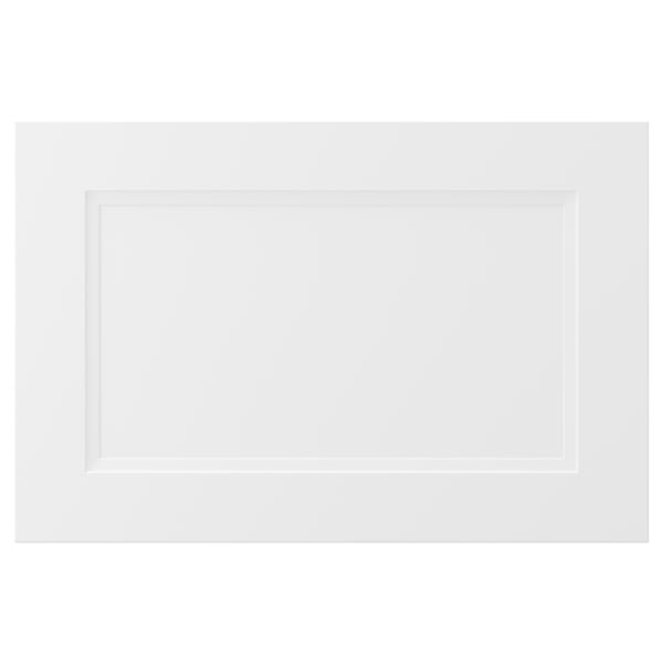 AXSTAD: frente de gaveta branca mate com painel embutido, utilização para cozinhas modernas/tradicionais.