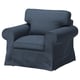 EKTORP Poltrona, Kilanda azul escuro