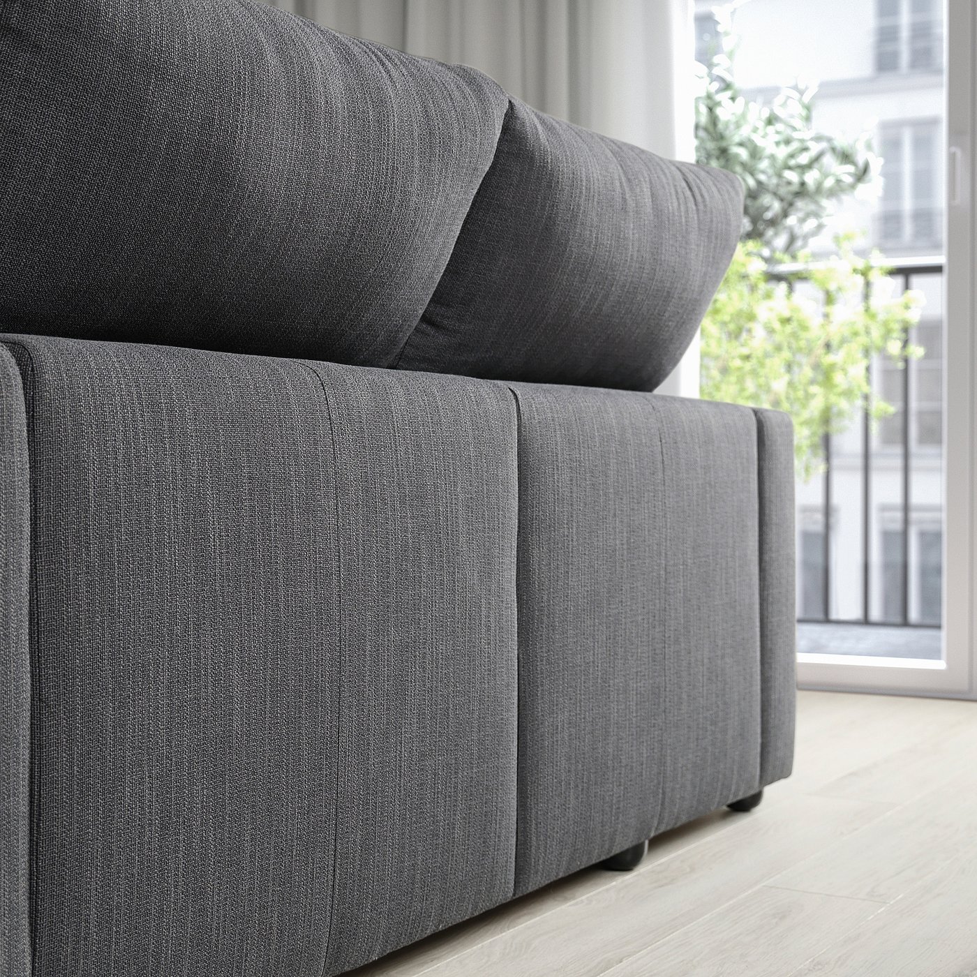 ESKILSTUNA Sofá 2 Lugares Hillared Antracite | Conforto