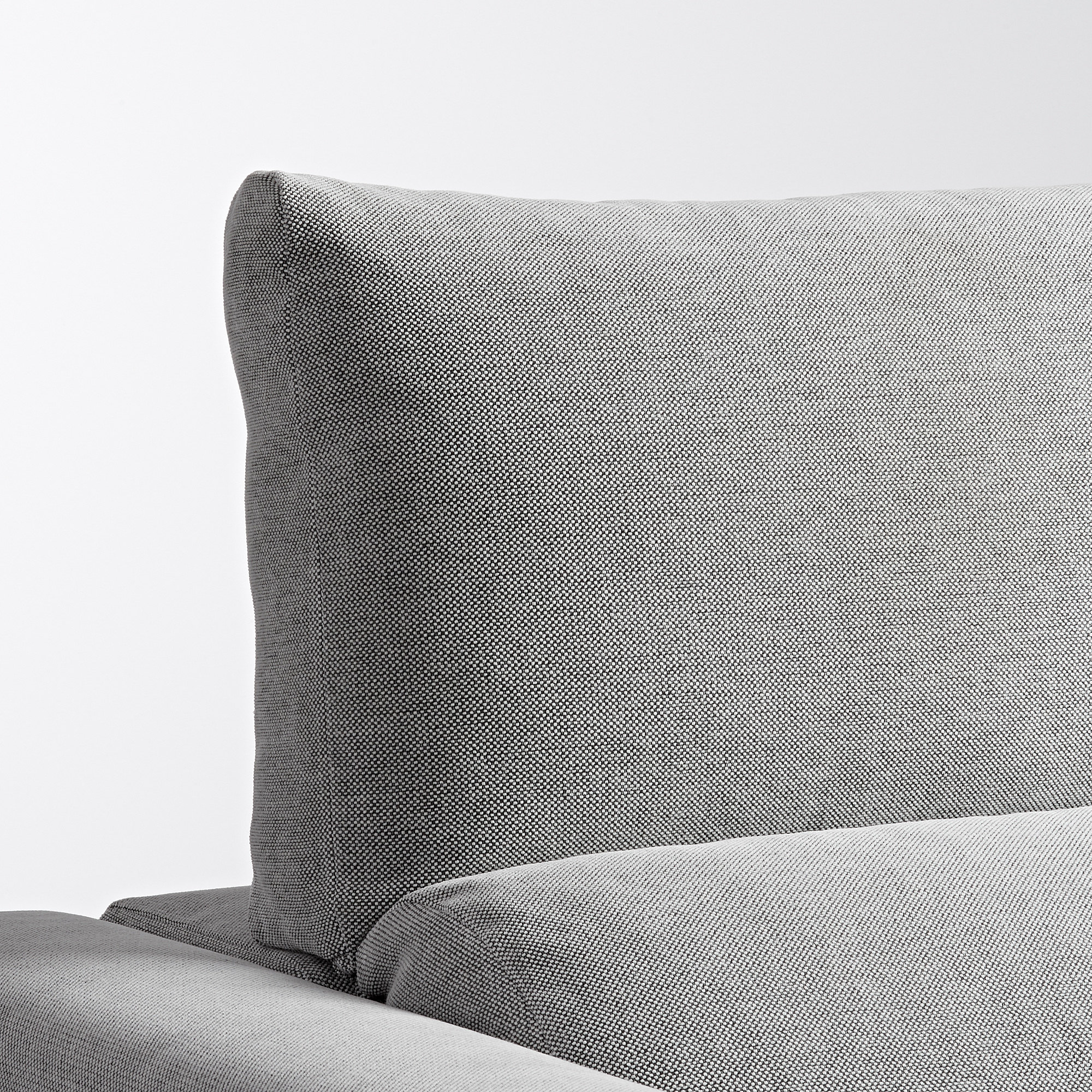 ESKILSTUNA Sofá 3 lugares, c/chaise longue/Tallmyra branco/preto IKEA