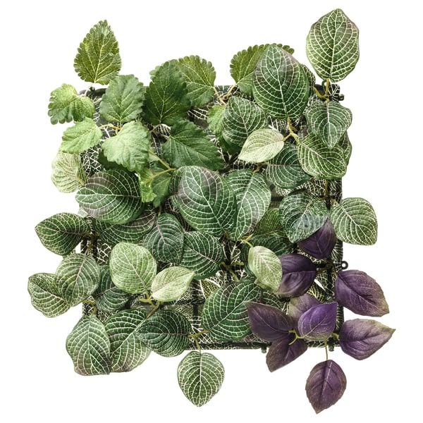 Fejka Planta Artificial Montagem Na Parede Interior Exterior