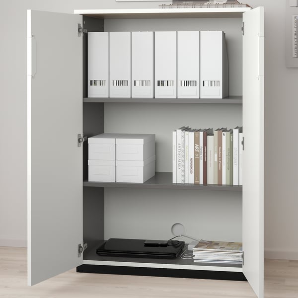 Galant Armario C Portas Branco 80x120 Cm Ikea