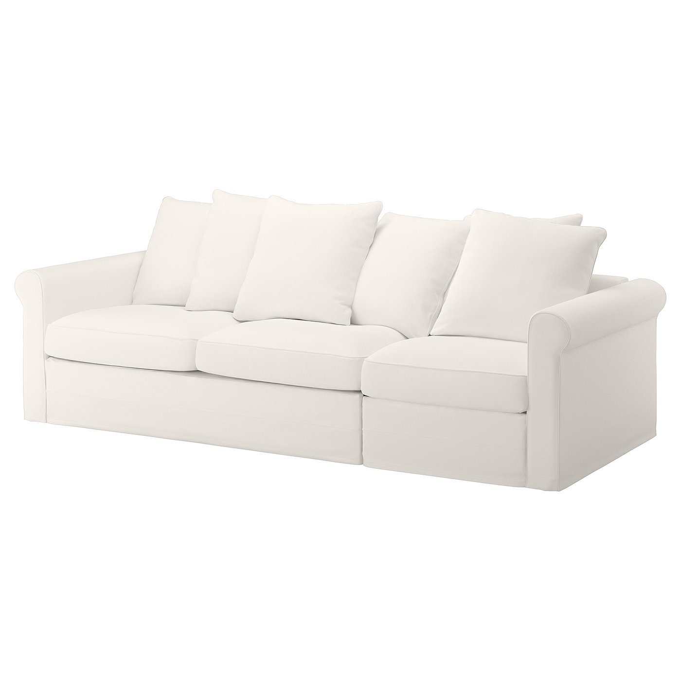 GRÖNLID Sofácama 3 lugares Inseros branco IKEA