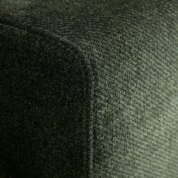 JÄTTEBO Sofá modular 2 lugares, c/apoio p/cabeça/Johanneshov verde escuro