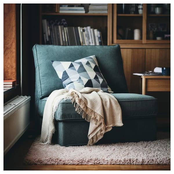 KIVIK Sofácama de 1 lugar, Kelinge turquesa acinzentado IKEA