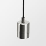 KUDDLAVA / SKAFTET Candeeiro suspenso, c/pregas branco, 59 cm