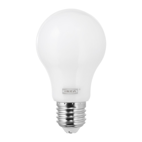 LEDARE Lâmpada LED E27 600 lúmens - IKEA