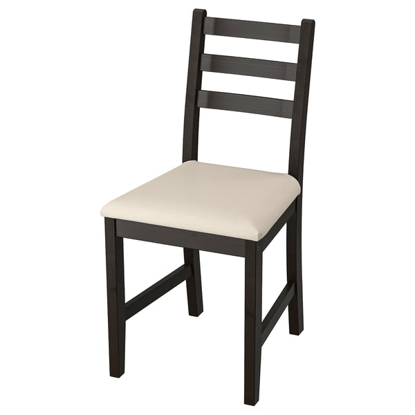 Lerhamn Cadeira Pret Cast Vittaryd Bege Ikea