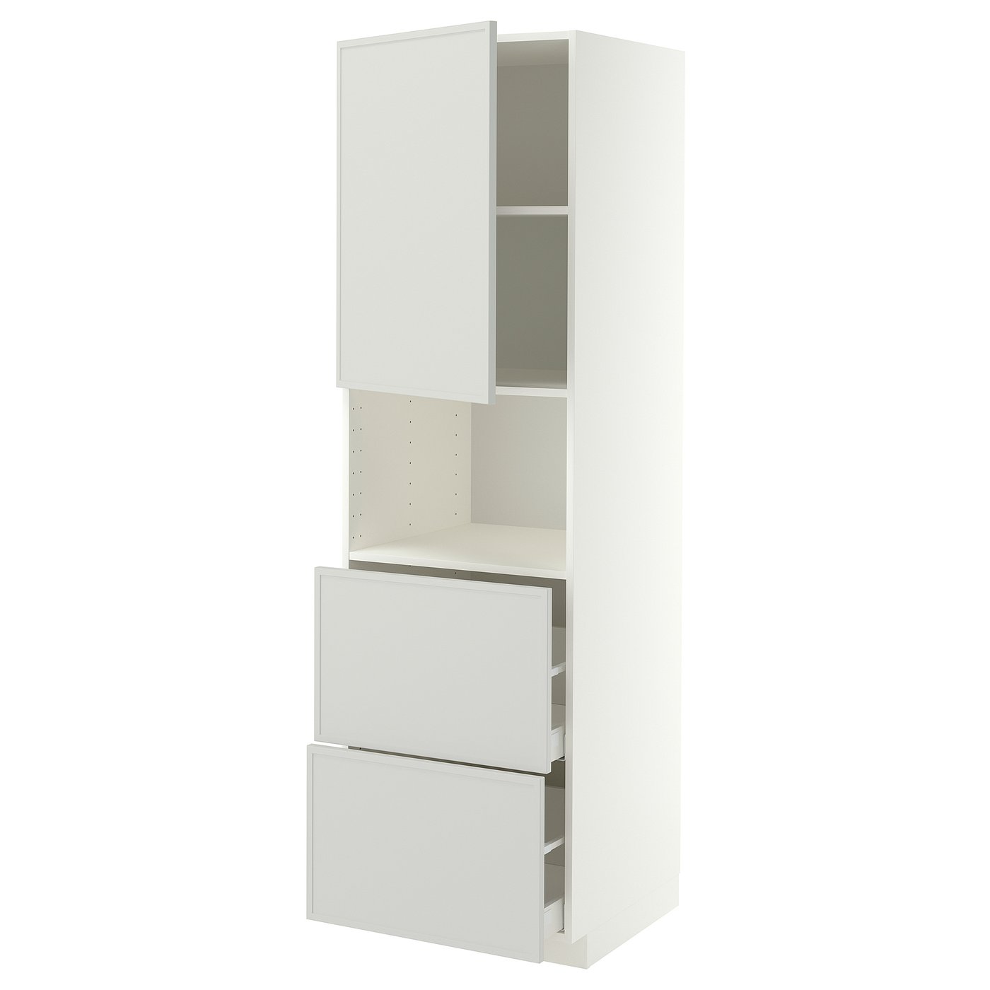 METOD / MAXIMERA ar alt p/micro c/pt/2gv, branco/Aspudden cinz clr ...