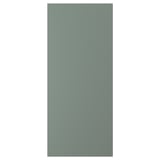 NICKEBO armário - aglomerado de partículas liso minimalista verde-acinzentado