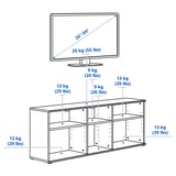 Ilustração com medidas para o produto: SKRUVBY.