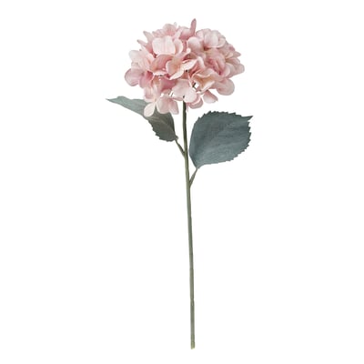 SMYCKA Flor artificial, interior/exterior hortênsia/rosa claro, 60 cm