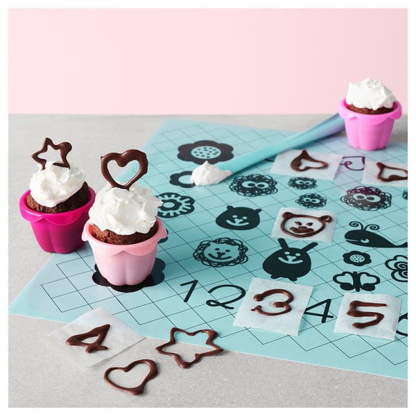 IKEA SOCKERKAKA Base de silicone e faca