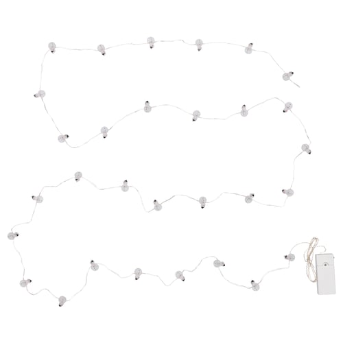 IKEA STRÅLA Iluminação led c/30 luzes