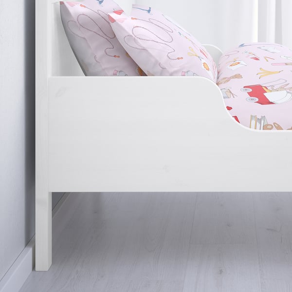 IKEA SUNDVIK Estrut cama ext c/estrado ripas