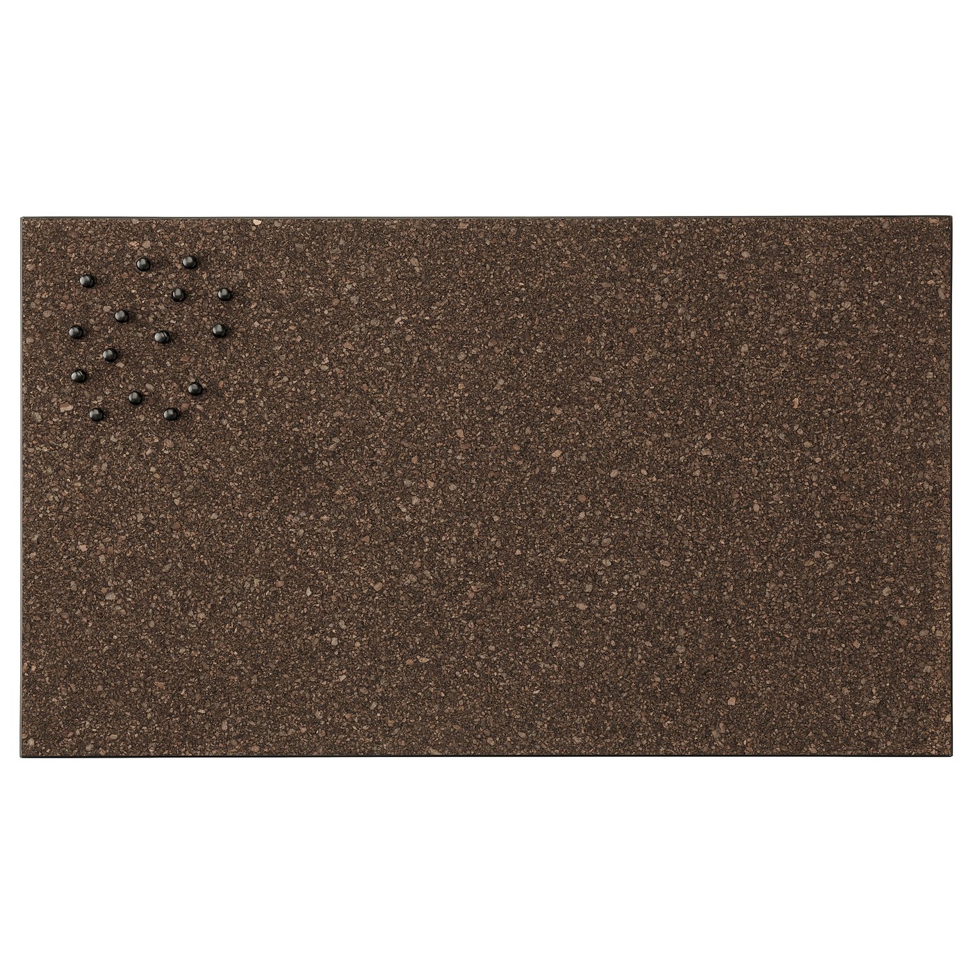 Svensas Quadro P Mensagens C Pinos Cortica Castanho Escuro Ikea