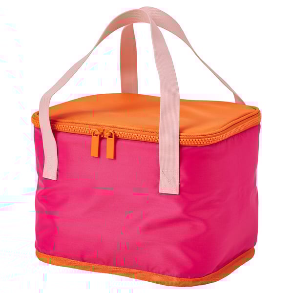 TOFSAND Saco térmico, rosa/laranja, 26x19x19 cm