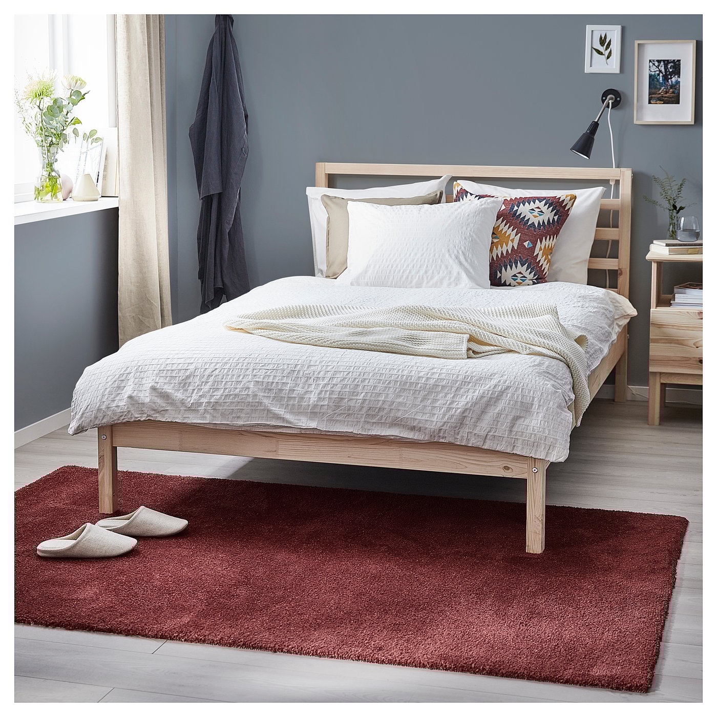 Tapete vermelho ikea Clearance