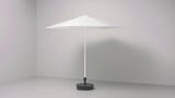 HÖGÖN Parasol, donkerblauw, 270 cm