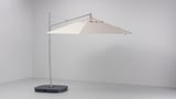 OXNÖ Parasol frame, hanging, grey, 300 cm