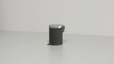 EKOLN Waste bin, beige, 3 l