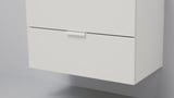 GODMORGON / ODENSVIK Wash-stand with 2 drawers, high-gloss white/Dalskär tap, 63x49x64 cm