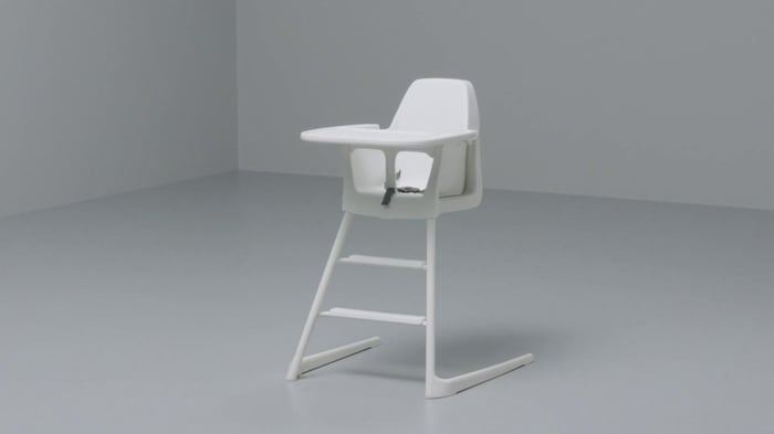 Langur High Chair Ikea LANGUR Junior/highchair With Tray, White IKEA