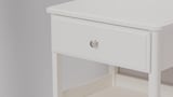 TYSSEDAL Nightstand, white, 20 1/8x15 3/4 "