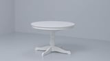 INGATORP Extendable table, white, 110/155 cm