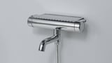 VOXNAN Mitigeur thermo pr douche/bain, chromé, 150 mm
