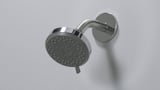 BROGRUND 5-spray showerhead, chrome-plated